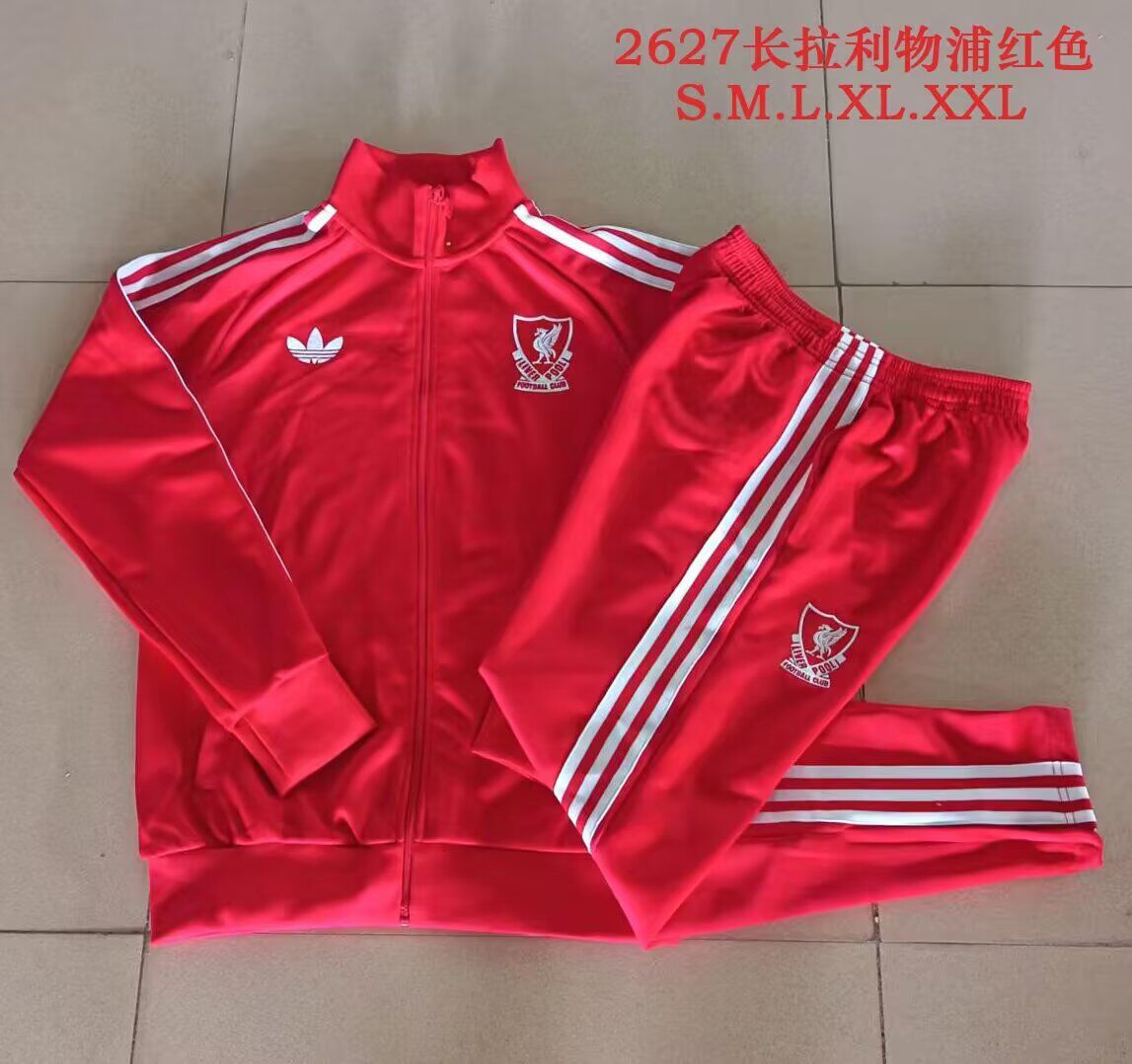 AAA Quality Liverpool 26/27 Tracksuit - Red/White